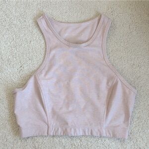 EUC OUTDOOR VOICES LAVENDER PINK CROP TOP BRA